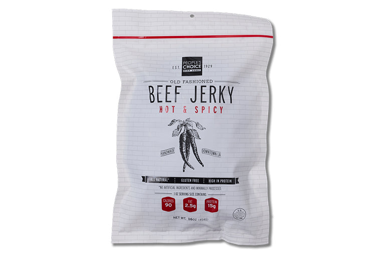 Old Fashioned Hot & Spicy Beef Jerky