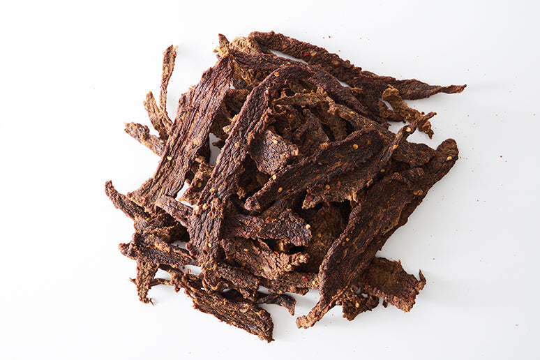 Pile of Old Fashioned Beef Jerky