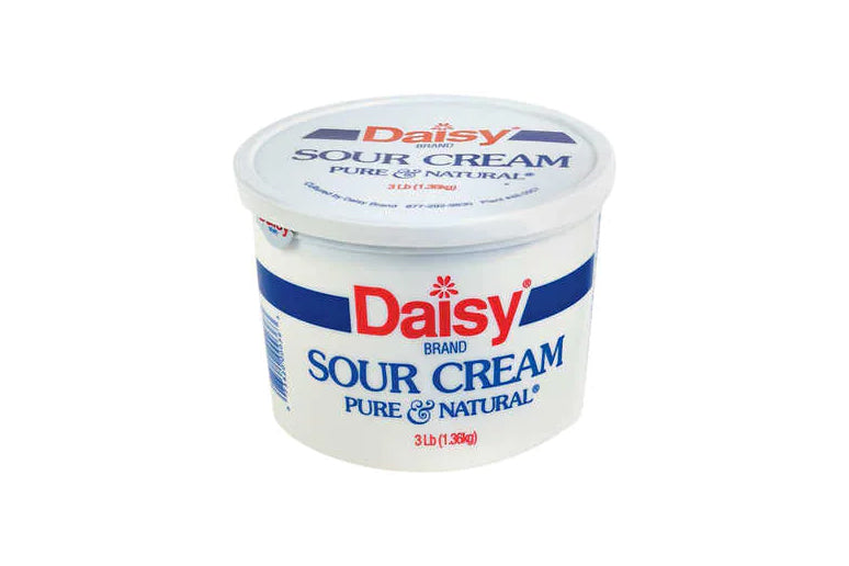 Daisy Sour Cream, Pure & Natural, 3 lbs