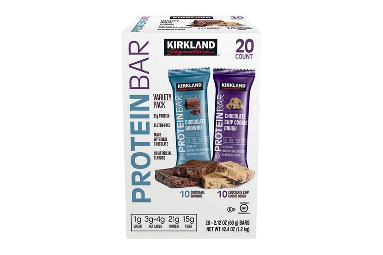 Kirkland Signature Variety Pack Protein Bar, Chocolate Brownie