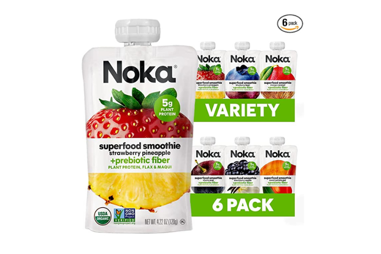 Noka Superfood Fruit Smoothie Pouches