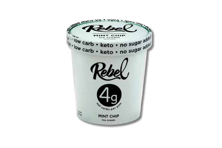 Rebel Mint Chip Ice Cream