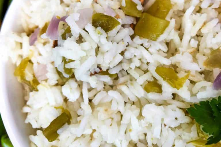 Hatch Green Chile Rice