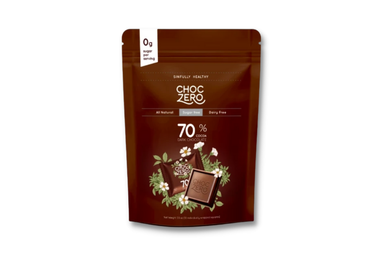 ChocZero Dark Chocolate Squares