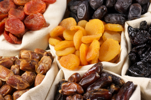 Assorted dried fruit