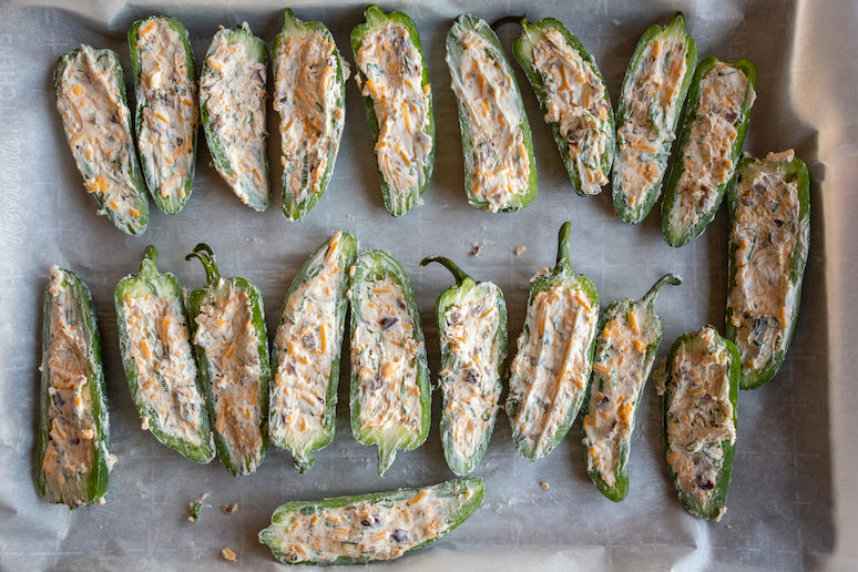 Jalapeno Peppers with Cream Cheese Filling