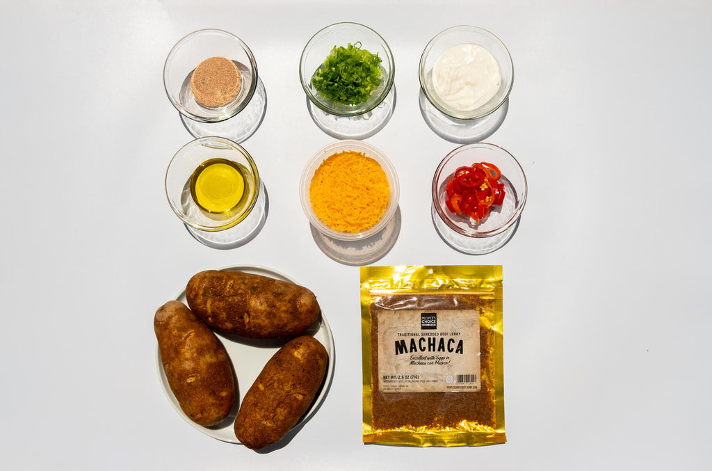 Machaca Irish Nachos Ingredients