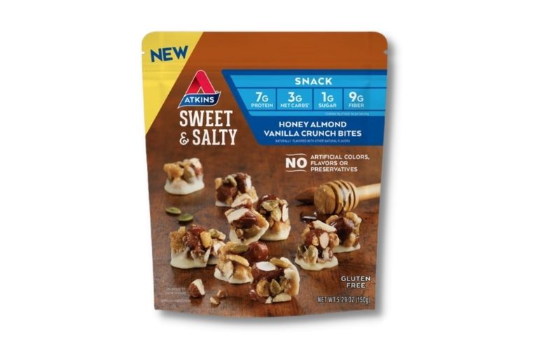 Atkins Honey Almond Vanilla Crunch Bites