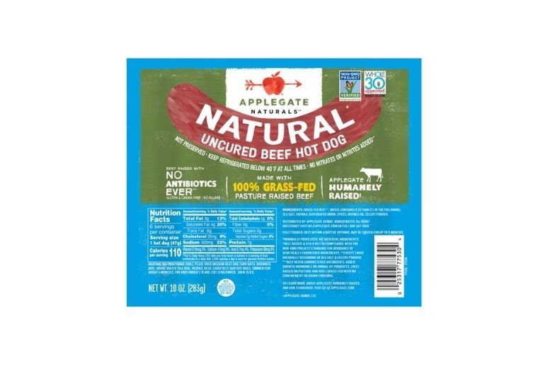 Applegate Natural Uncured Beef Hot Dog