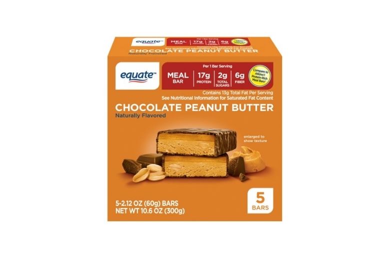 Equate Chocolate Peanut Butter Meal Bar