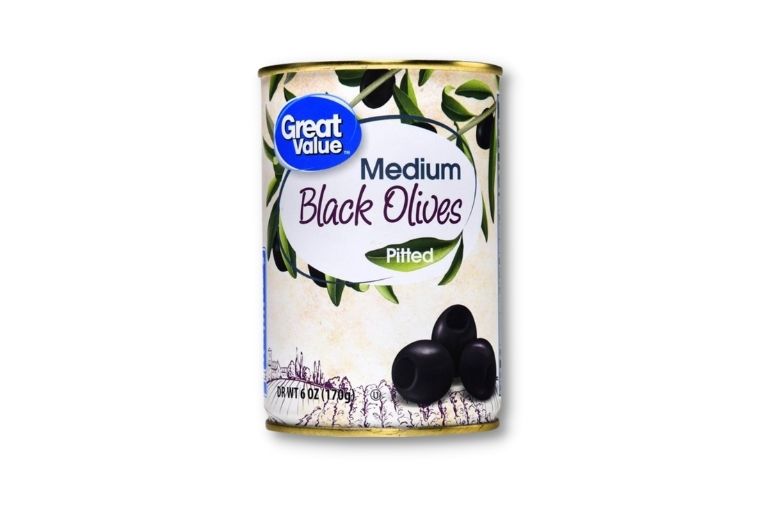 Great Value Medium Pitted Black Olives