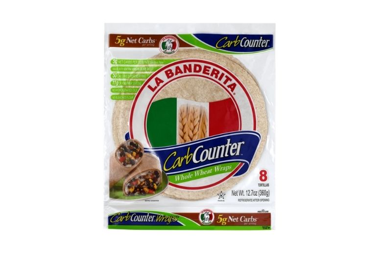 La Banderita CarbCounter Whole Wheat Wraps Tortillas