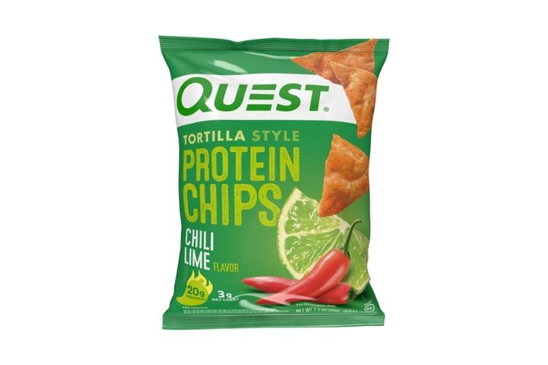 Quest Tortilla Style Protein Chips Chili Lime 8PK