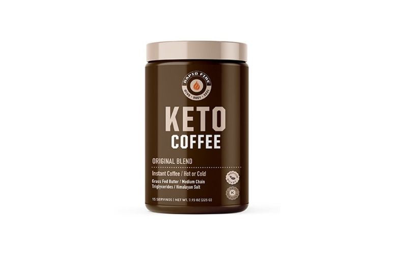 Rapid Fire Original Keto Medium Roast Instant Coffee