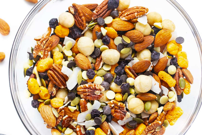 Keto Trail Mix Recipe from Wholesome Yum