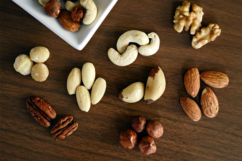 Nuts and seeds are low-carb.