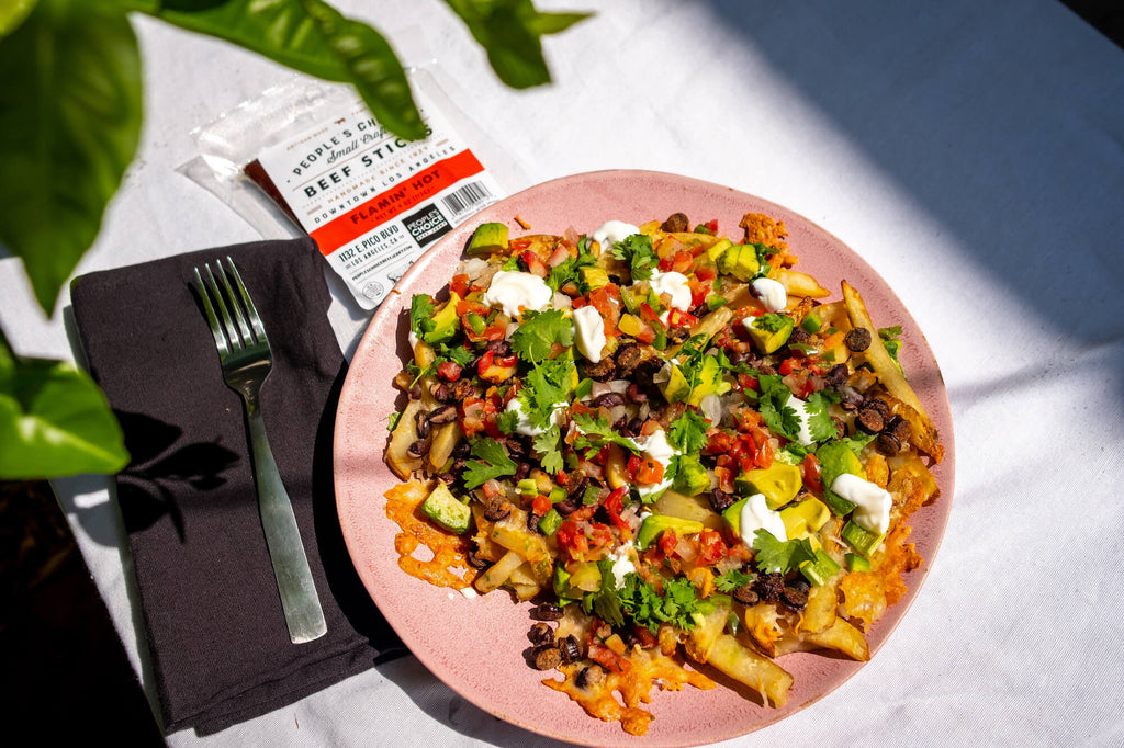 People's Choice Beef Jerky Flamin' Hot Nacho Fries