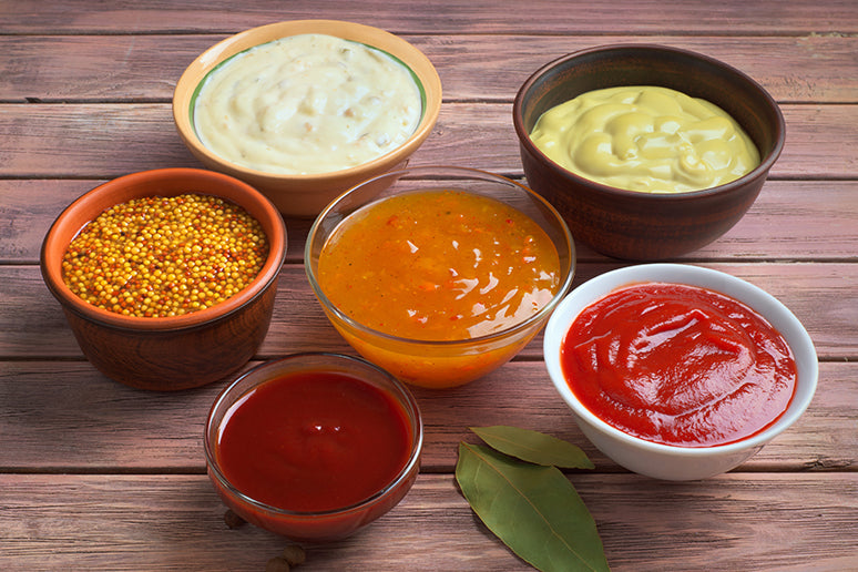 No carb condiments are a great way to introduce flavor.