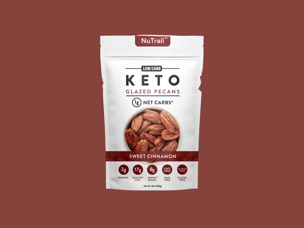 nutrail keto glazed pecans