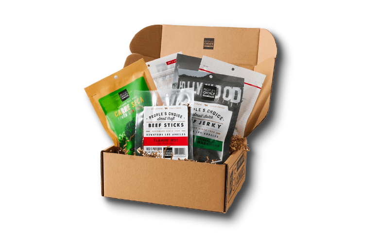 People's Choice Spicy Beef Jerky Gift Box