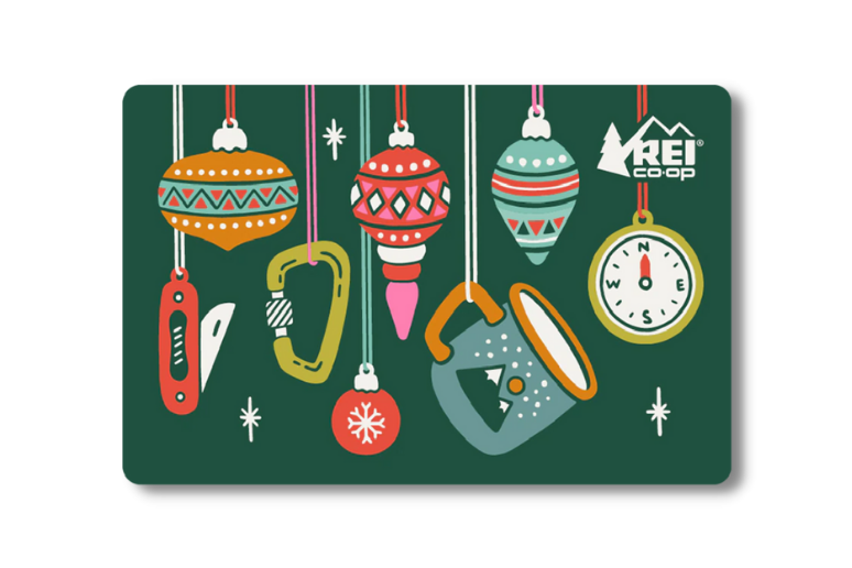 Holiday-Themed REI Gift Card