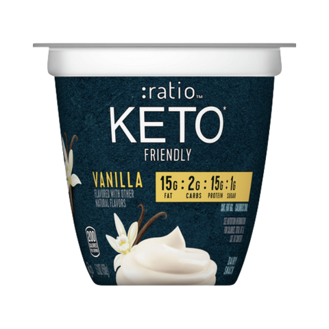 Ratio Keto-Friendly Yogurt, Vanilla