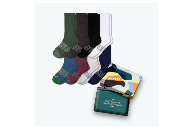 Men's Calf Sock 8-Pack Gift Box
