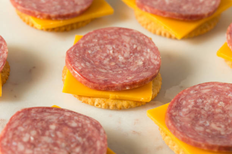Cheese, Crackers, and Salami