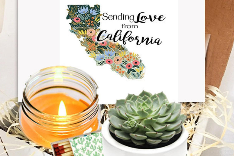 Sending Love from California Gift Box