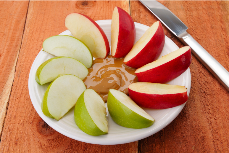 Apples with Peanut Butter