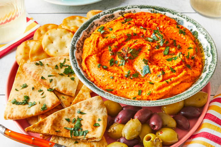 Roasted Red Pepper Hummus