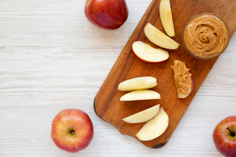 Apples with Almond Butter