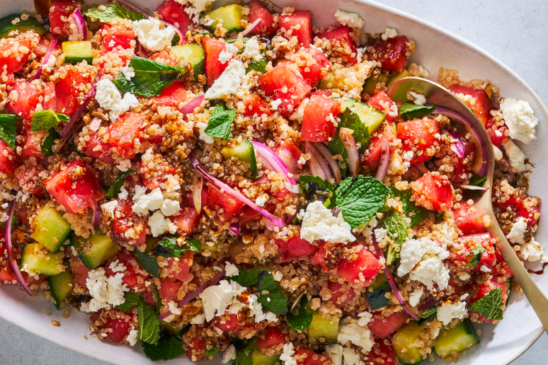 Watermelon Quinoa Salad