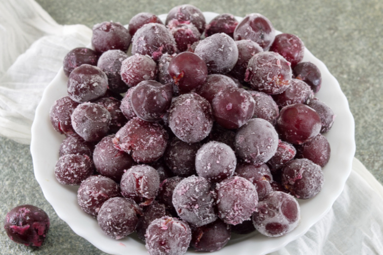 Frozen Grapes