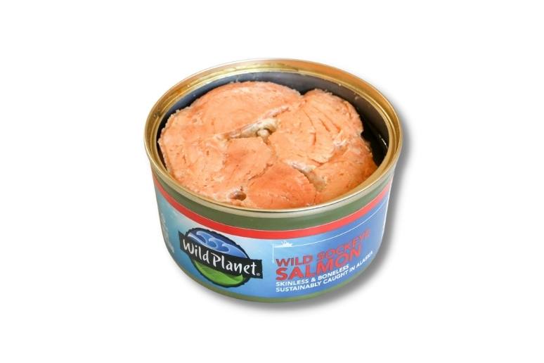 Canned salmon