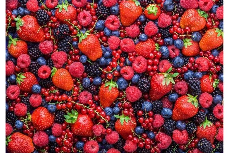 Assortment of berries