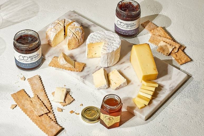 Just Add Wine Cheese Plate