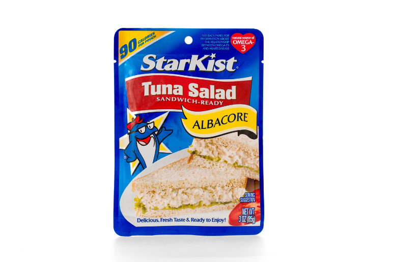 Tuna in a pouch
