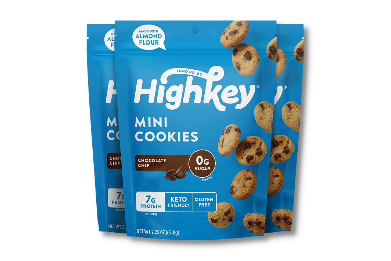 HighKey Chocolate Chip Mini Cookies