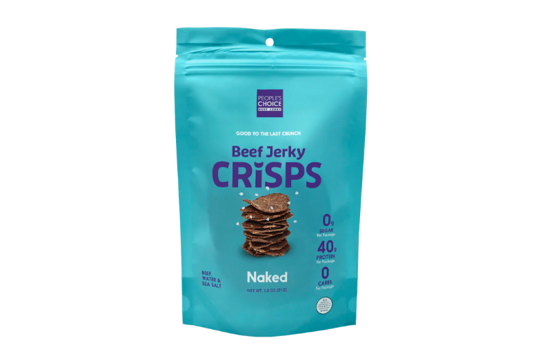 People's Choice Beef Jerky Crisps