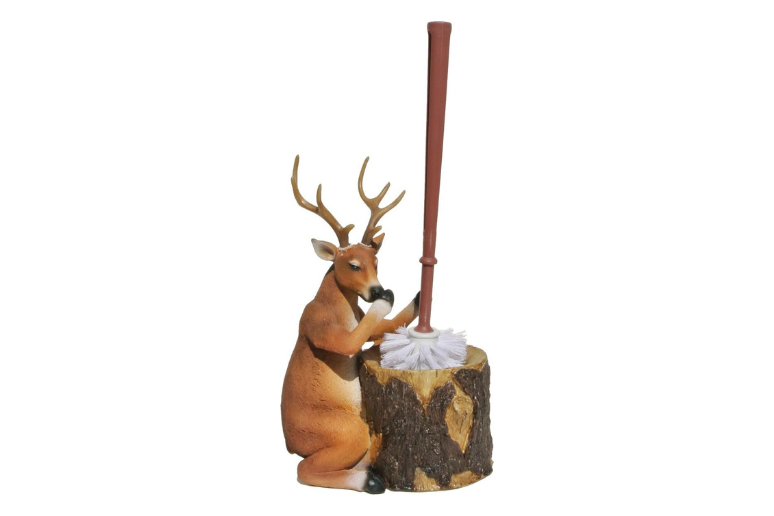 Deer Toilet Brush Holder