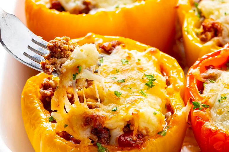 Low Carb Keto Stuffed Peppers