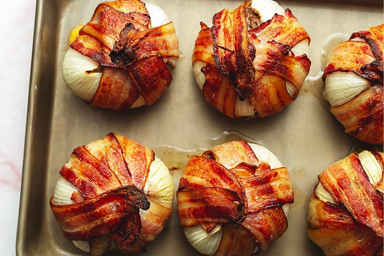 Bacon Onion Bombs