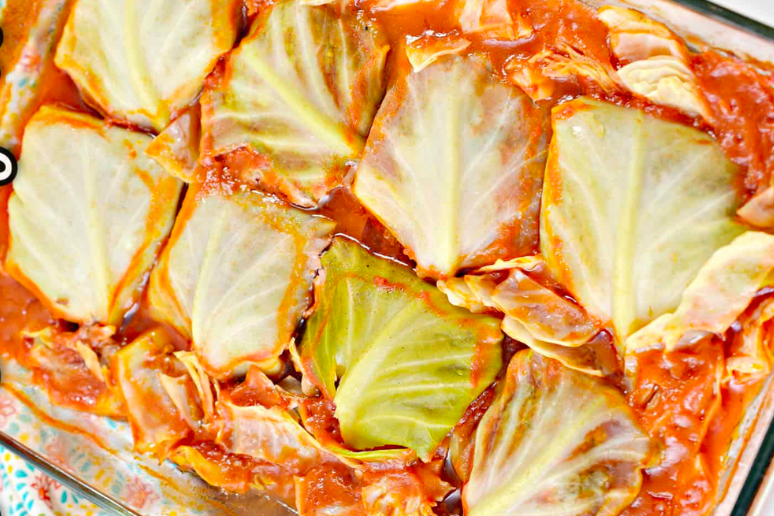 Stuffed Keto Cabbage Rolls