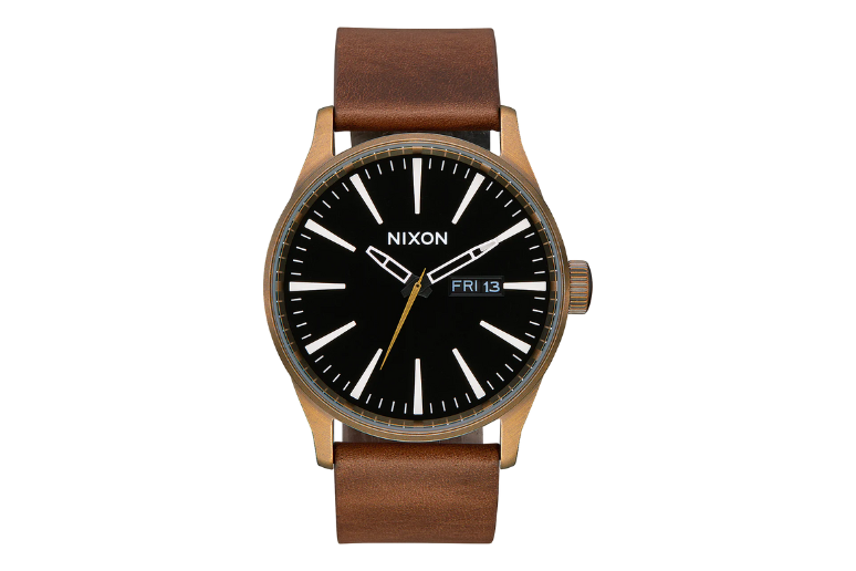 Sentry Leather Nixon Watch