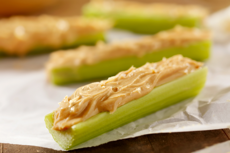 Celery Sticks with Peanut Butter