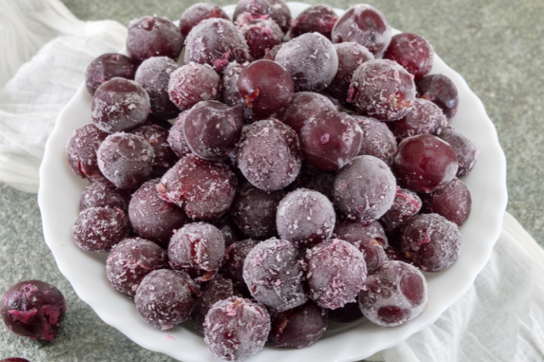 Frozen Grapes