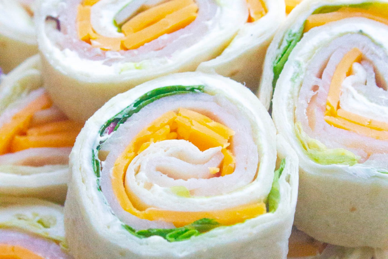 Turkey and Cheese Roll Ups