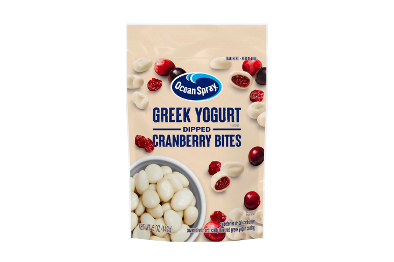 Greek Yogurt Dipped Cranberry Raisins