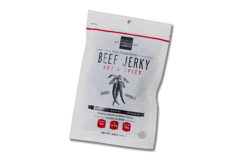 Old Fashioned Hot & Spicy Beef Jerky